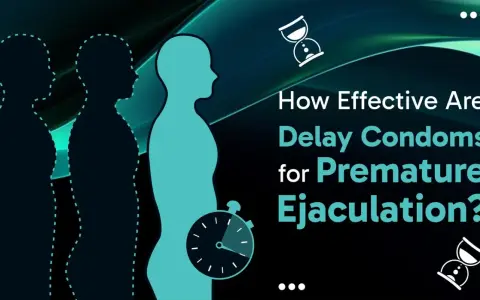 Silhouettes of men, hourglass, stopwatch. Czy prezerwatywy przedłużające stosunek mają skutki uboczne?
